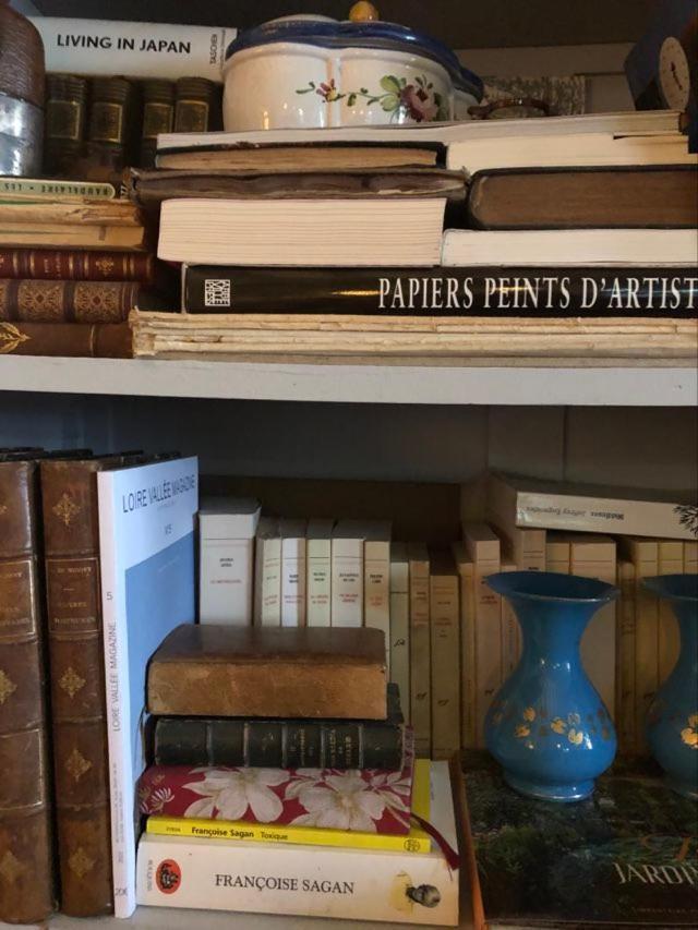 Maison D'Hotes "Les Volets Verts" Et Sa Brocante Ecueille Luaran gambar